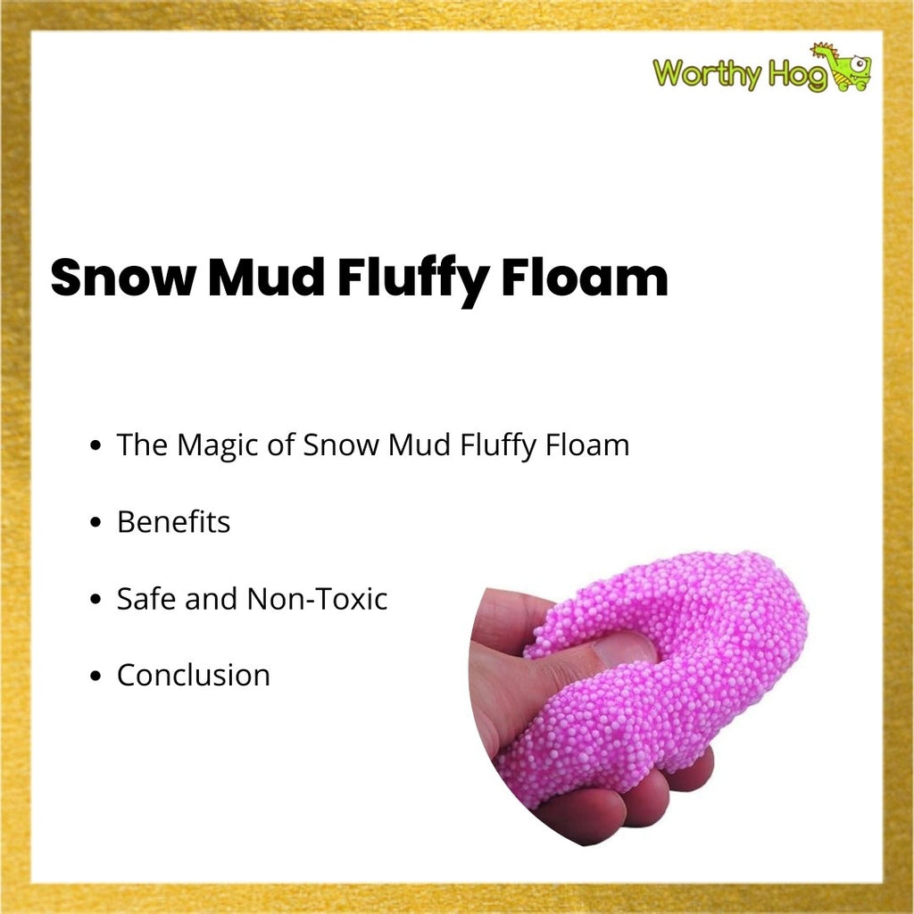 Snow Mud Fluffy Floam