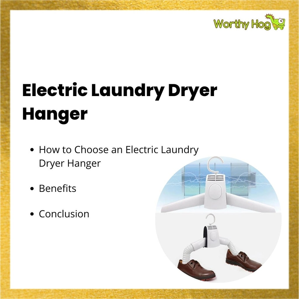 Electric Laundry Dryer Hanger