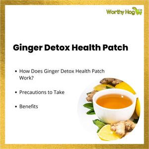 Ginger Detox Health Patch