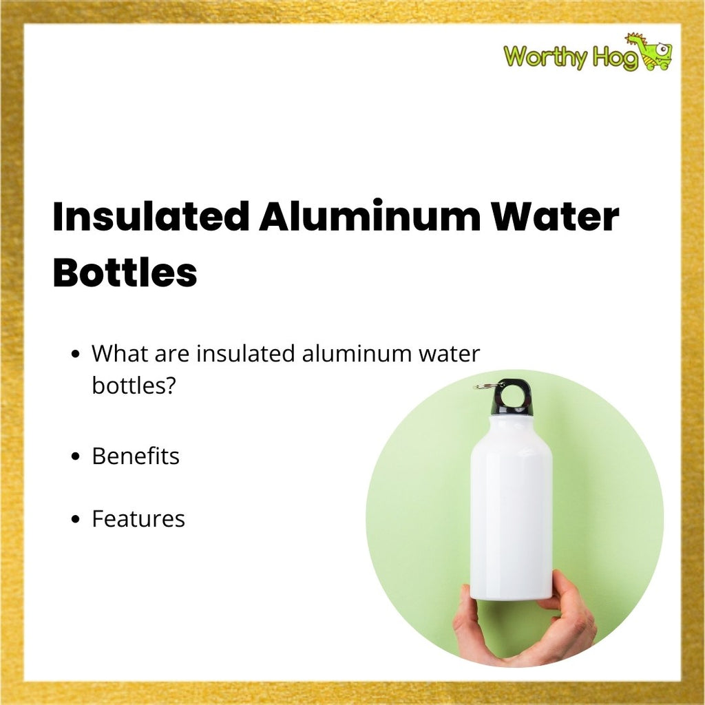 Insulated Aluminum Water Bottles
