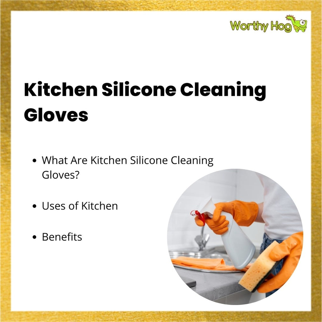 Kitchen Silicone Cleaning Gloves