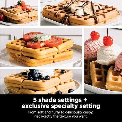 Belgian Waffle Maker with Precision-Pour Cup