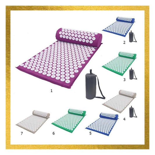 Acupressure Yoga Mat with Pillow