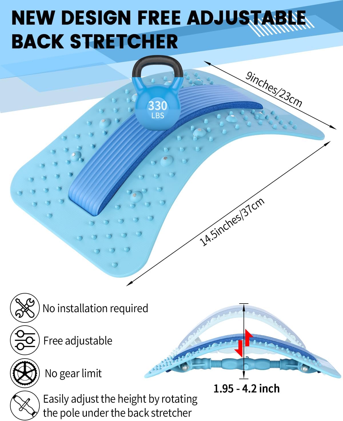 Back Stretcher for Pain Relief
