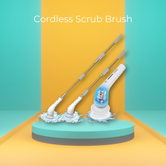Cordless Scrub Brush with 8 Attachments