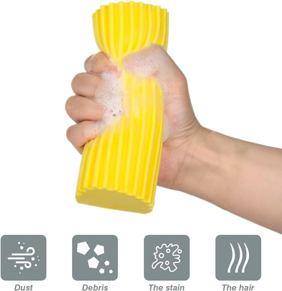 Damp Clean Duster, Dust Cleaning Sponge (Pack of 6)