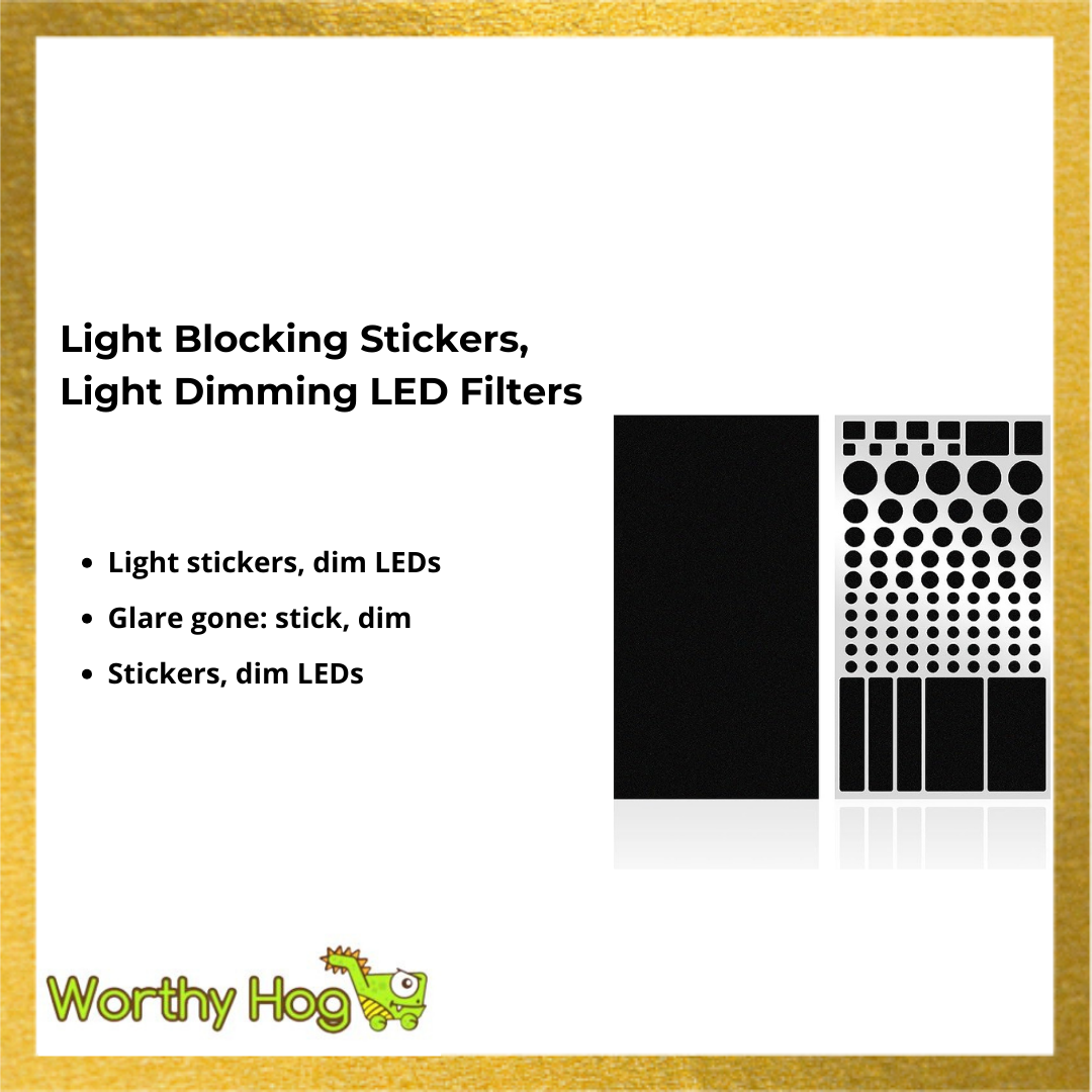 Light Blocking Stickers, Light Dimming LED Filters