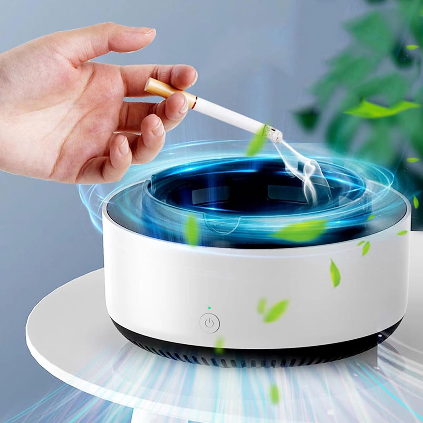 Multi-Purpose Ashtray with Air Purifier