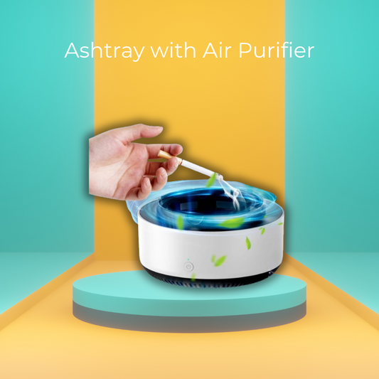 Multi-Purpose Ashtray with Air Purifier