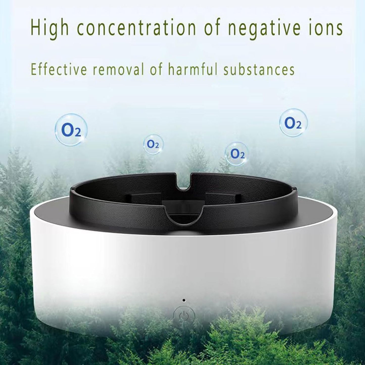 Multi-Purpose Ashtray with Air Purifier