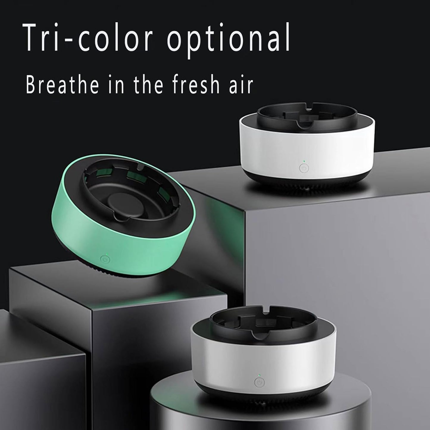 Multi-Purpose Ashtray with Air Purifier