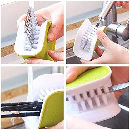 Non-Slip Blade Brush Utensils Cleaner (2pcs)