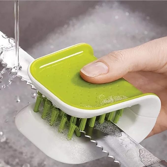 Non-Slip Blade Brush Utensils Cleaner (2pcs)