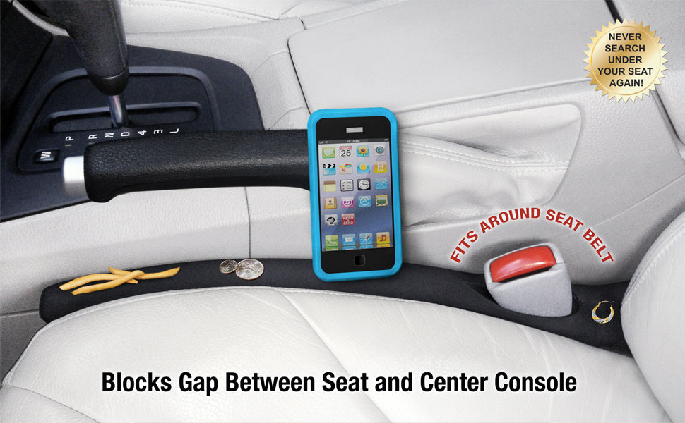Patented Car Seat Gap Filler Set of 2