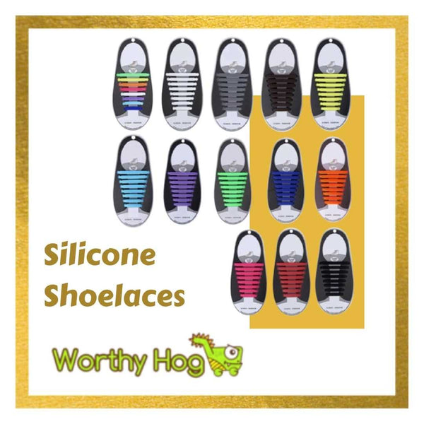 Colorful Silicone Shoelaces