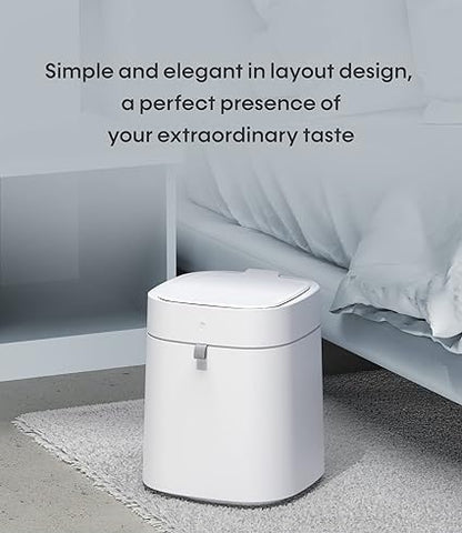Smart Trash Can,3.5 Gallon Automatic Garbage Can