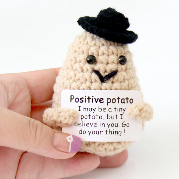Positive Potato with Hat