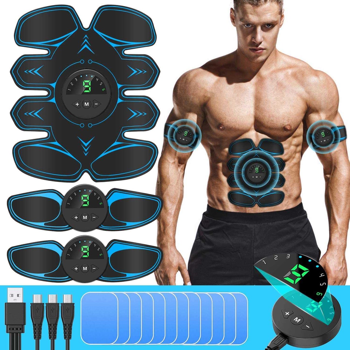 Fitness ABS Stimulator plus Body Slimming Massager