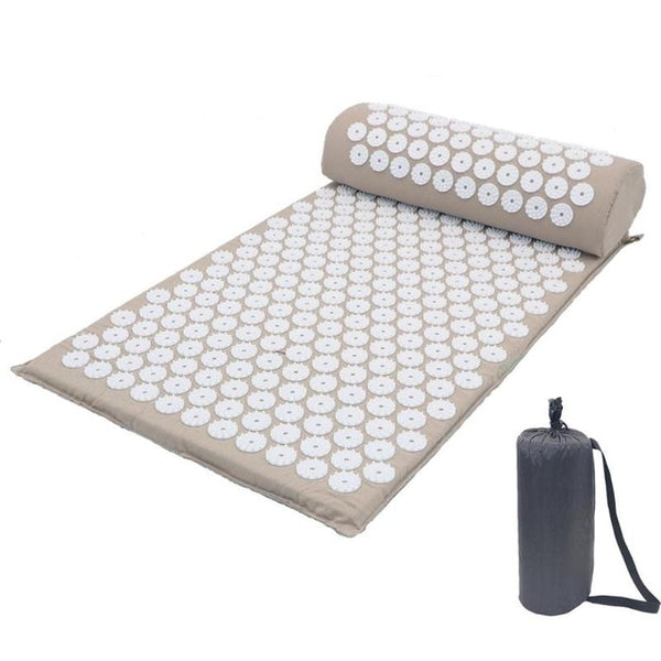 Acupressure  Yoga Mat with Pillow - worthyhog