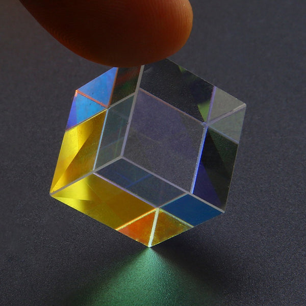 Optical Glass Prism Cube
