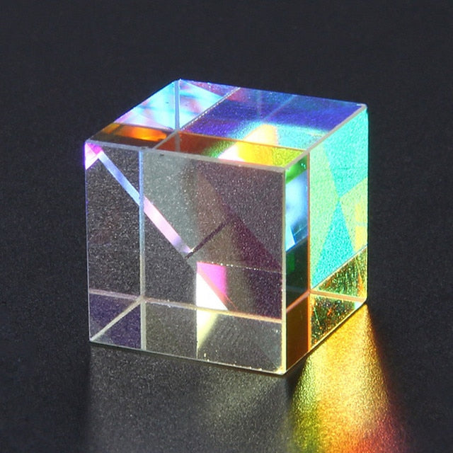 Optical Glass Prism Cube