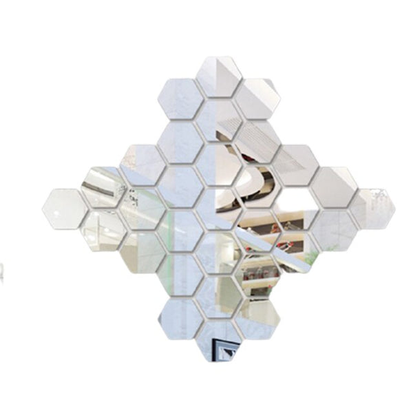 Mirror Background Wall Sticker