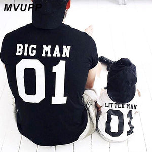 Big Man Little Man Family Matching Outfits - worthyhog