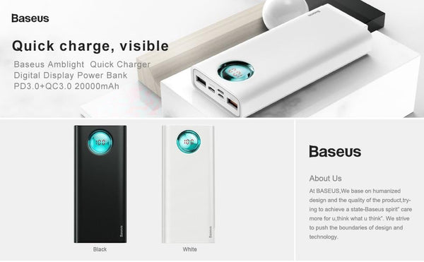 20000mAh Fast Charging Power Bank - worthyhog