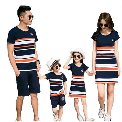 Family Matching Outfits (stripped) - worthyhog