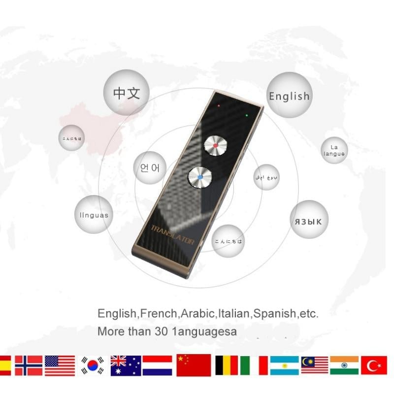 Smart Speech Translator 30 Multi-Language Translation - worthyhog