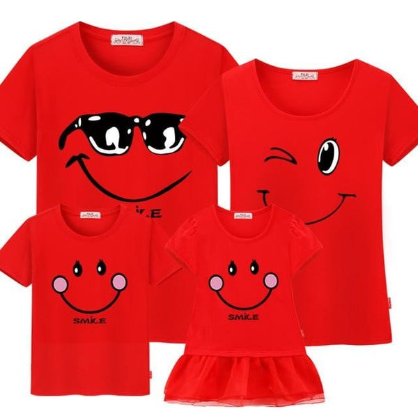 Family Matching Outfits (Smily) - worthyhog