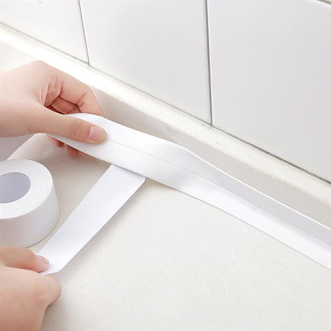 Adhesive Tape Mildew Resistant Waterproof Caulk Strip For Kitchen Sink Bathtub Toilet Wall Sealant White Home Decoer Sticker New - worthyhog