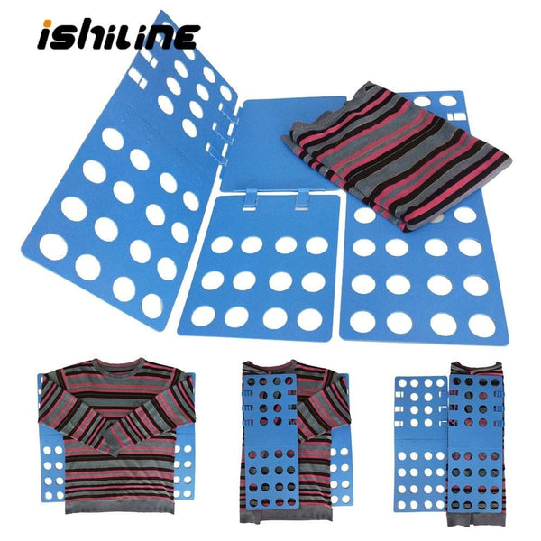 Quality Adult Kids Magic Clothes Folder T Shirts Jumpers Organizer Fold Save Time Quick Clothes Folding Board Clothes Holder - worthyhog