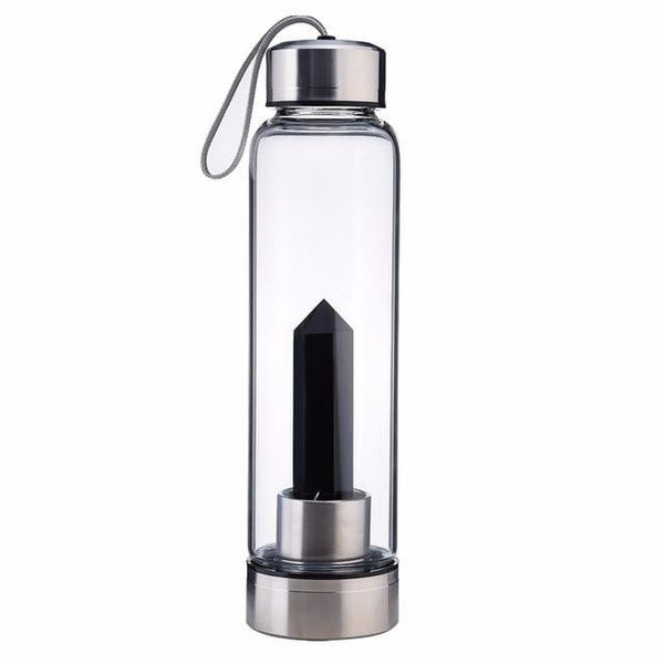 Elixir Quartz Crystal Gemstones Water Bottle - worthyhog