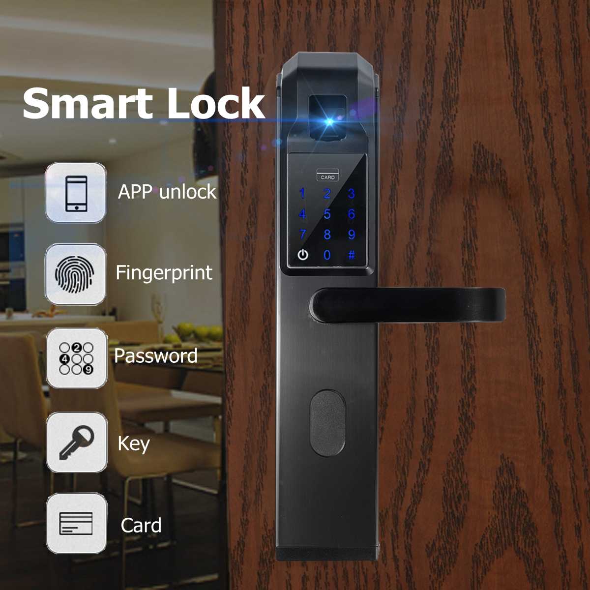 Smart  Digital Electronic Door Lock - worthyhog